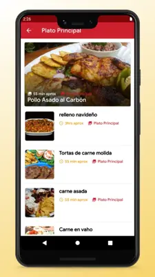 Nicaraguan Recipes - Food App android App screenshot 2