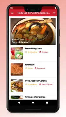 Nicaraguan Recipes - Food App android App screenshot 5